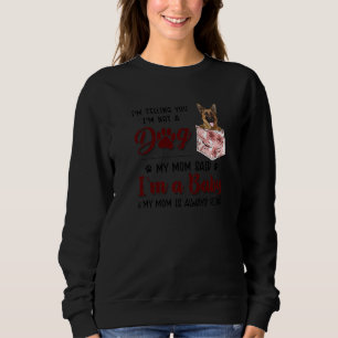 Ich sage Ihnen, dass ich kein Hund bin, sagte mein Sweatshirt