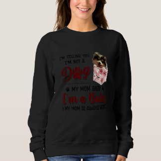 Ich sage Ihnen, dass ich kein Hund bin, sagte mein Sweatshirt