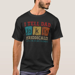 Ich sage Papa Witze regelmäßig Element Vintagen T-Shirt