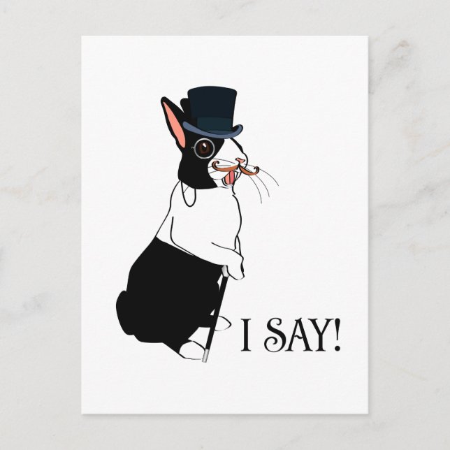 ICH SAGE POSTKARTE (Vorderseite)