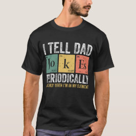 *Ich sage Vater Jokes Digital Print T-Shirt