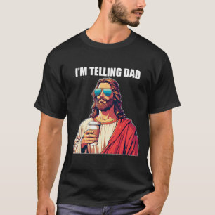 Ich sage Vater Shirt Funny Religious Christlich Je