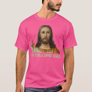 Ich sage Vater Witziger Religiöser Christlicher Je T-Shirt
