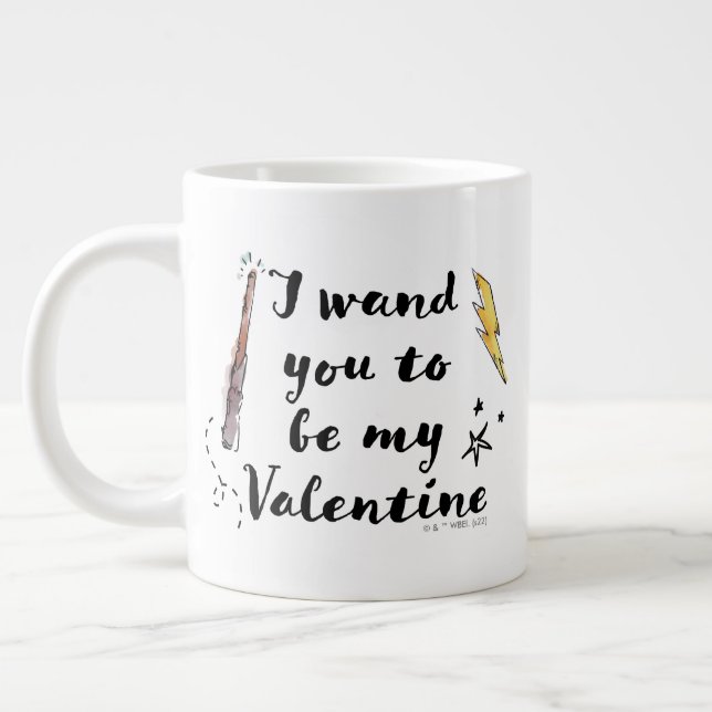 Ich sagte, du wärst mein Valentinin Jumbo-Tasse (Links)