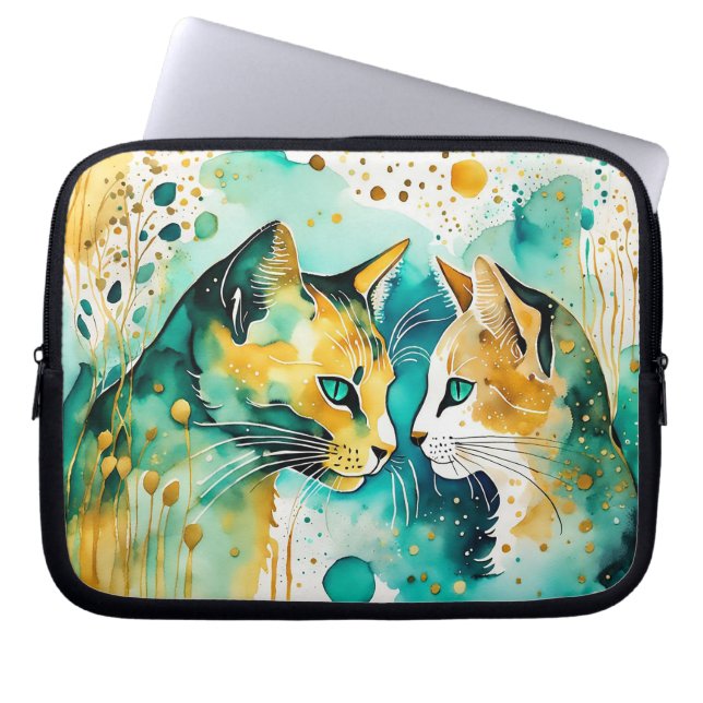 Ich sagte Ihnen: Verlass es allein Laptopschutzhülle (Vorderseite)