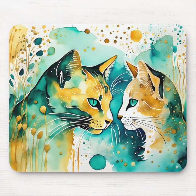 Ich sagte Ihnen: Verlass es allein Mousepad (Vorne)