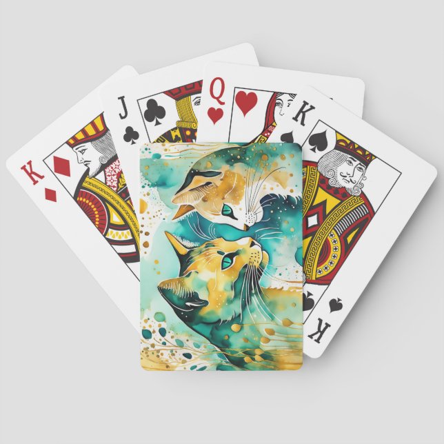 Ich sagte Ihnen: Verlass es allein Spielkarten (Rückseite)