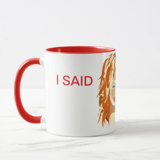 Ich SAGTE Kaffee-Tasse Tasse (Links)