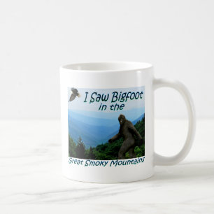Ich sah Bigfoot. Große rauchige Mtns Kaffee-Tasse Kaffeetasse