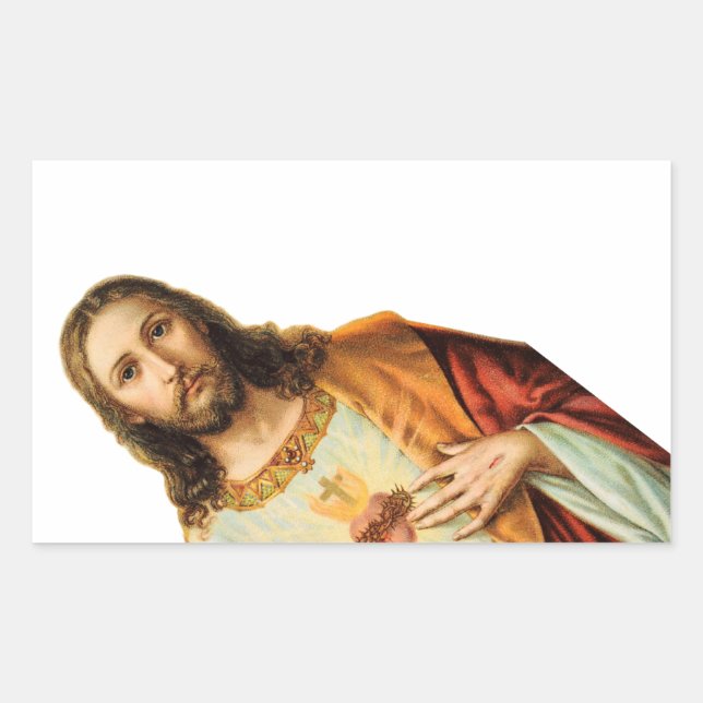 ICH SAH, DASS JESUS STICKER (Vorderseite)