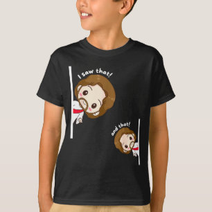 Ich sah, dass Karma Jesus lustiger Spruch Zitat Me T-Shirt