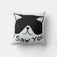 Ich sah dich lustig Katze | Schwarze Katze | Niedl