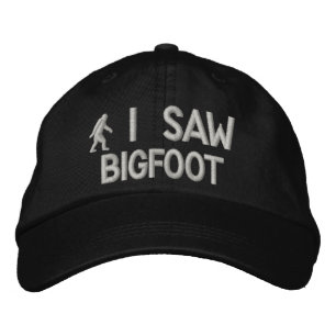 Ich sah die Bigfoot Deluxe Version Bestickte Kappe
