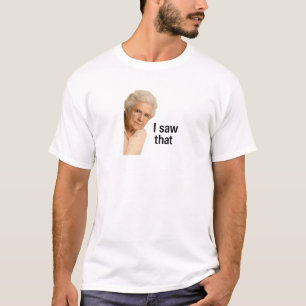 Ich sah dieses Oma-Jesus-Mem T-Shirt