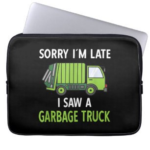 Ich sah eine Mülltrasse Recycelnd Müll Laptopschutzhülle