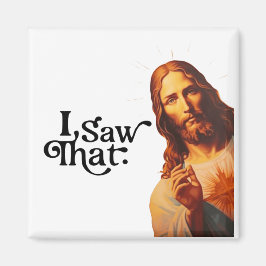 Ich sah, Jesus Art, ich sah, dass Jesus Magnet