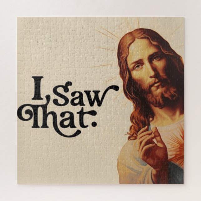Ich sah, Jesus Art, ich sah, dass Jesus Puzzle (Vertikal)