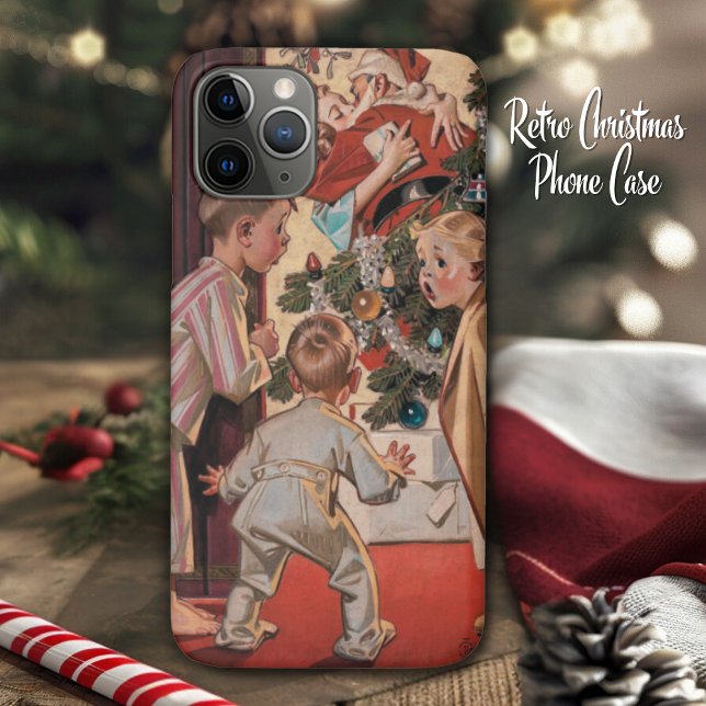 Ich sah Mommy Kissing Santa Claus Antique Case-Mate iPhone Hülle (I Saw Mommy Kissing Santa Claus Antique Case-Mate iPhone Case)