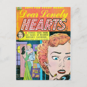 Ich sah sie im Spiegel Postkarte