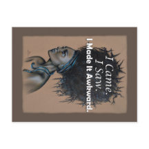 Ich sah, wie die Frau, die ich kam, ich machte es