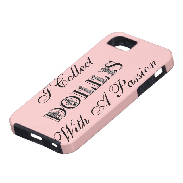 Ich sammele PUPPEN mit einer Leidenschaft iphone Case-Mate iPhone Hülle (unten)