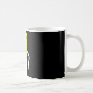 Ich sammle gelbe Karten, lustige Fußballspieler-Sp Kaffeetasse