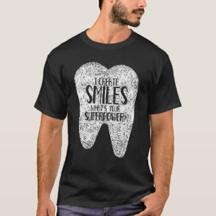 Ich schaffe auch Lächelzahnärzte als Zahnarzt T-Shirt