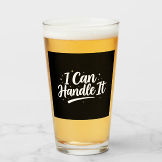 "Ich schaffe das" Motivations-Tumbler Glas