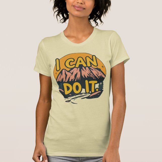Ich schaffe das  T-Shirt (Vorderseite)