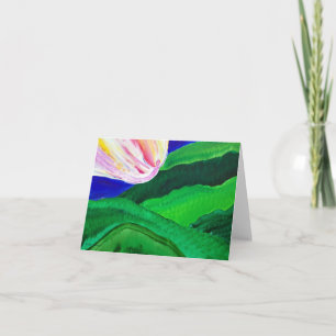 Ich schaffe, Grußkarte durch Kennzeichen Easton Karte