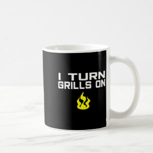Ich schalte Grills auf lustig bbq Grillen Kaffeetasse