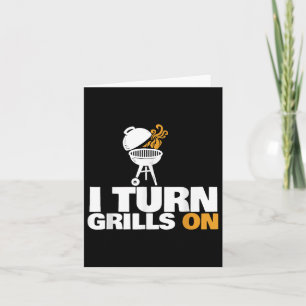 Ich schalte Grills auf sonnige Grillen ein und sch Karte