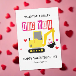 Ich schätze dich wirklich zum Valentinstag im Klas Mitteilungskarte