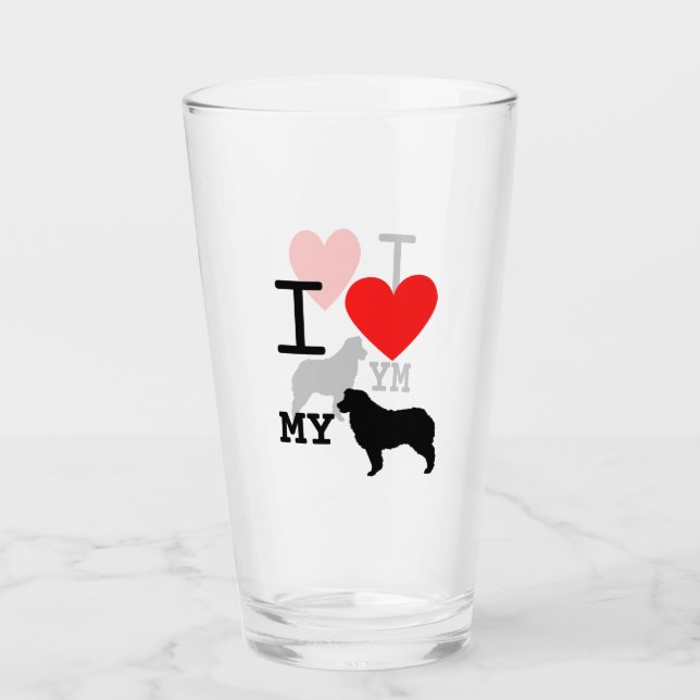 Ich schätze meinen Australian Shepherd Tumbler (Vorderseite)