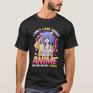 Ich schätze nur Anime Art Teen Girls Kawai T-Shirt