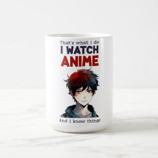 ich schaue Anime Kaffeetasse