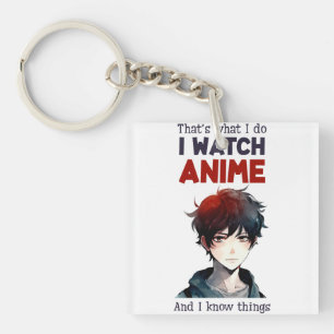 Ich schaue Anime Schlüsselanhänger