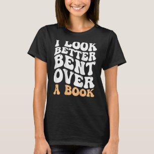 Ich schaue besser an einem Buch Groovy Funny Books T-Shirt