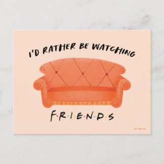 Ich schaue mir eher FRIENDS™ an Postkarte