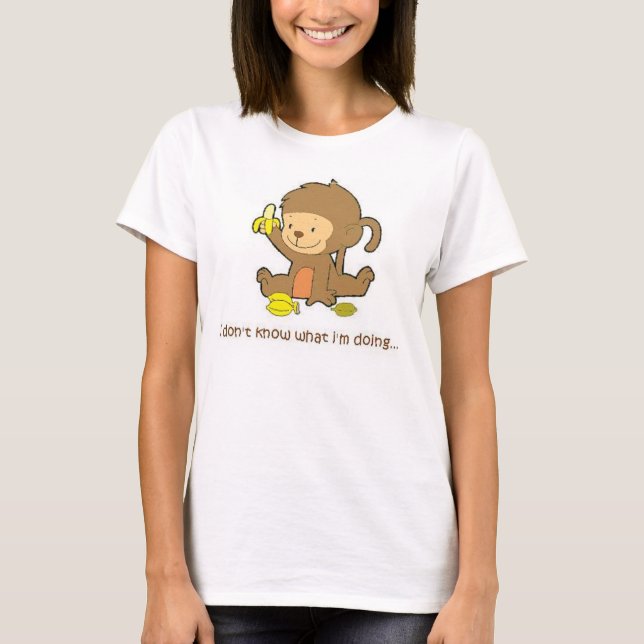 ich schaue niedlich T-Shirt (Vorderseite)