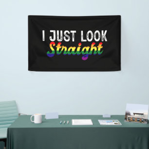Ich schaue nur den Monat des LGBT-Regenbogenmonats Banner