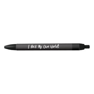 "Ich schaukele meine eigene Welt" Stift