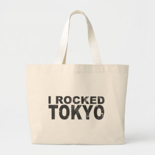 Ich schaukelte Tokyo-Taschen-Tasche Jumbo Stoffbeutel