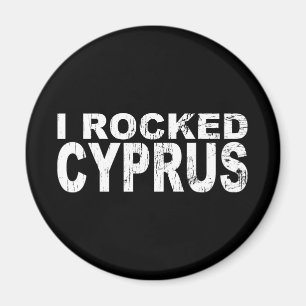 Ich schaukelte Zypern Magnet