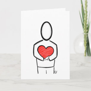 Ich schicke Ihnen nur Liebe Feiertagskarte