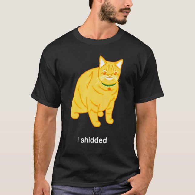 Ich schickte Cat Meme T-Shirt (Vorderseite)