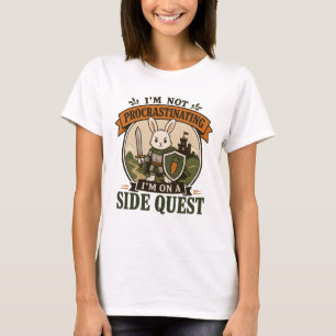 Ich schiebe nicht auf – Nebenquest-Hasenritter T-Shirt
