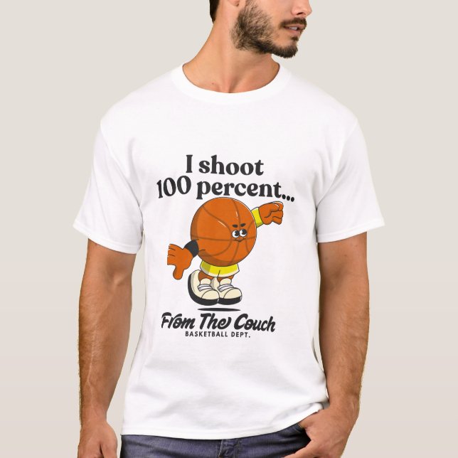 Ich schieße 100 Prozent T-Shirt (Vorderseite)