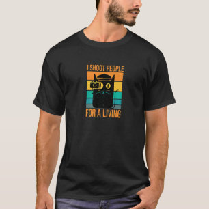 Ich schieße Leute für eine lebendige Fotografie-Ka T-Shirt