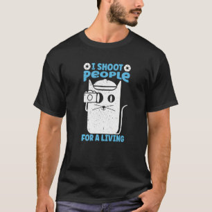 Ich schieße Leute für einen lebendigen Fotografiek T-Shirt